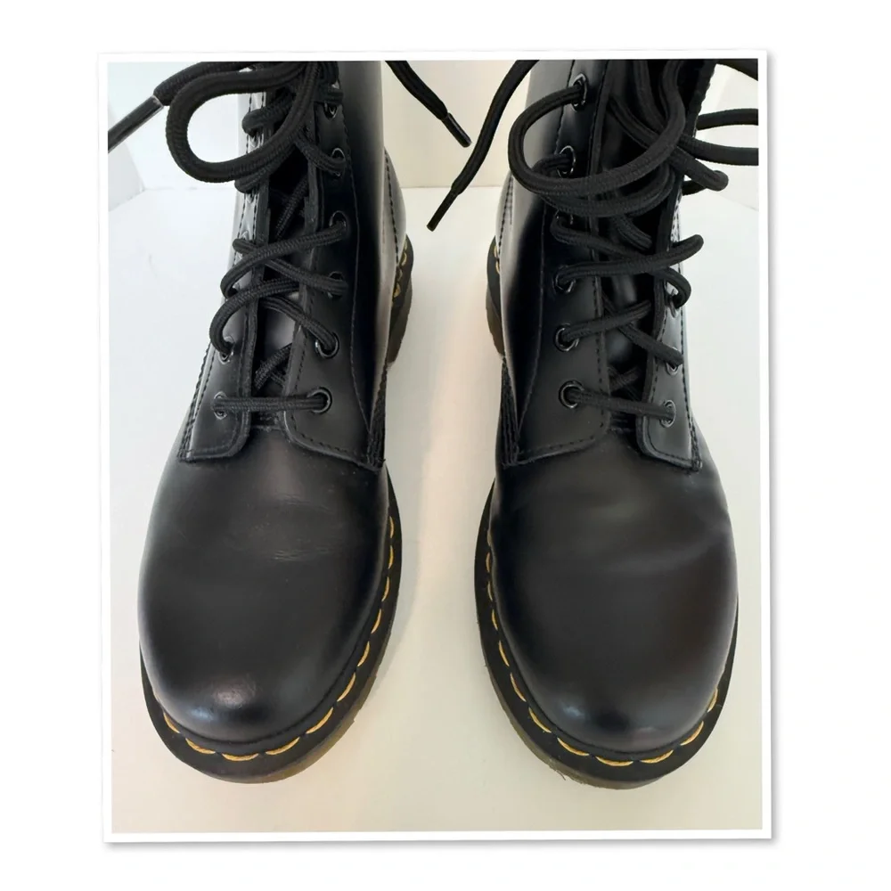 Dr. Martens 1460 Black Lace-Up Boots - Picture 7 of 11